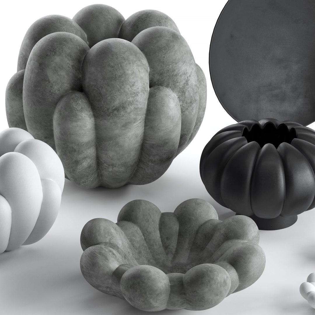 Vases 101 Copenhagen Set 01 3D Model - TurboSquid 2035953