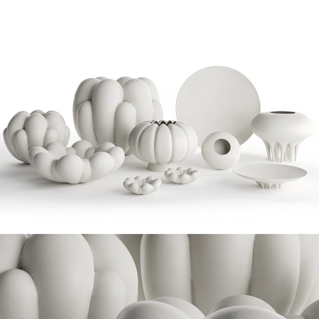 Vases 101 Copenhagen Set 01 3D Model - TurboSquid 2035953