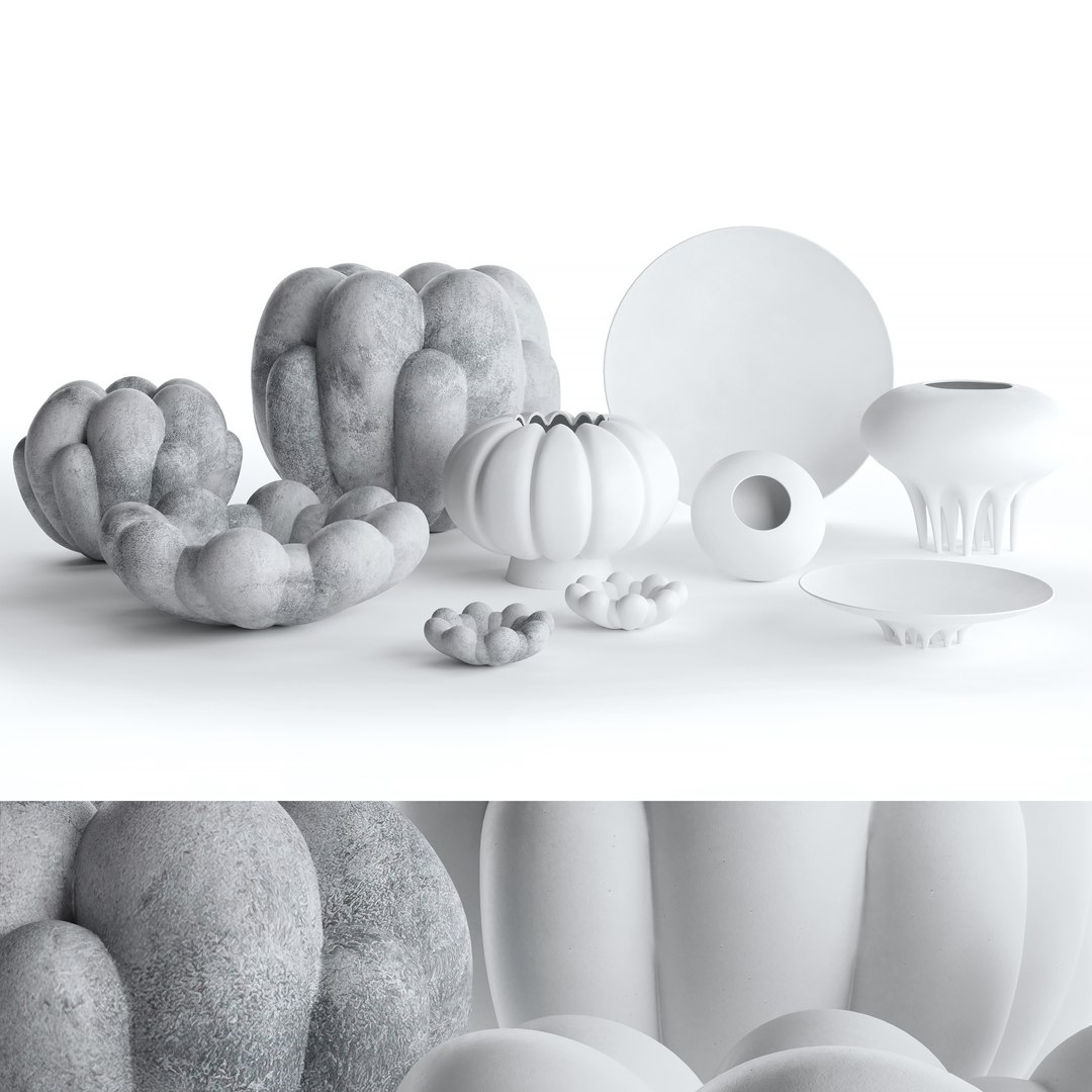 Vases 101 Copenhagen Set 01 3D Model - TurboSquid 2035953
