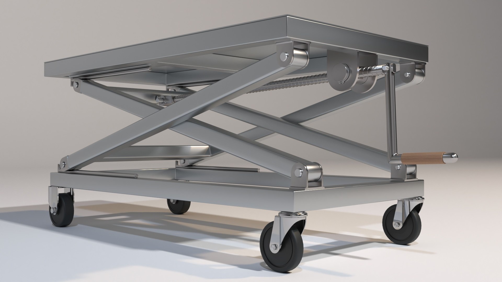 Scissor Lift Table 3D Model TurboSquid 1727380