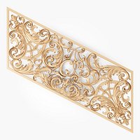 CARVED BAROQUE FENCING