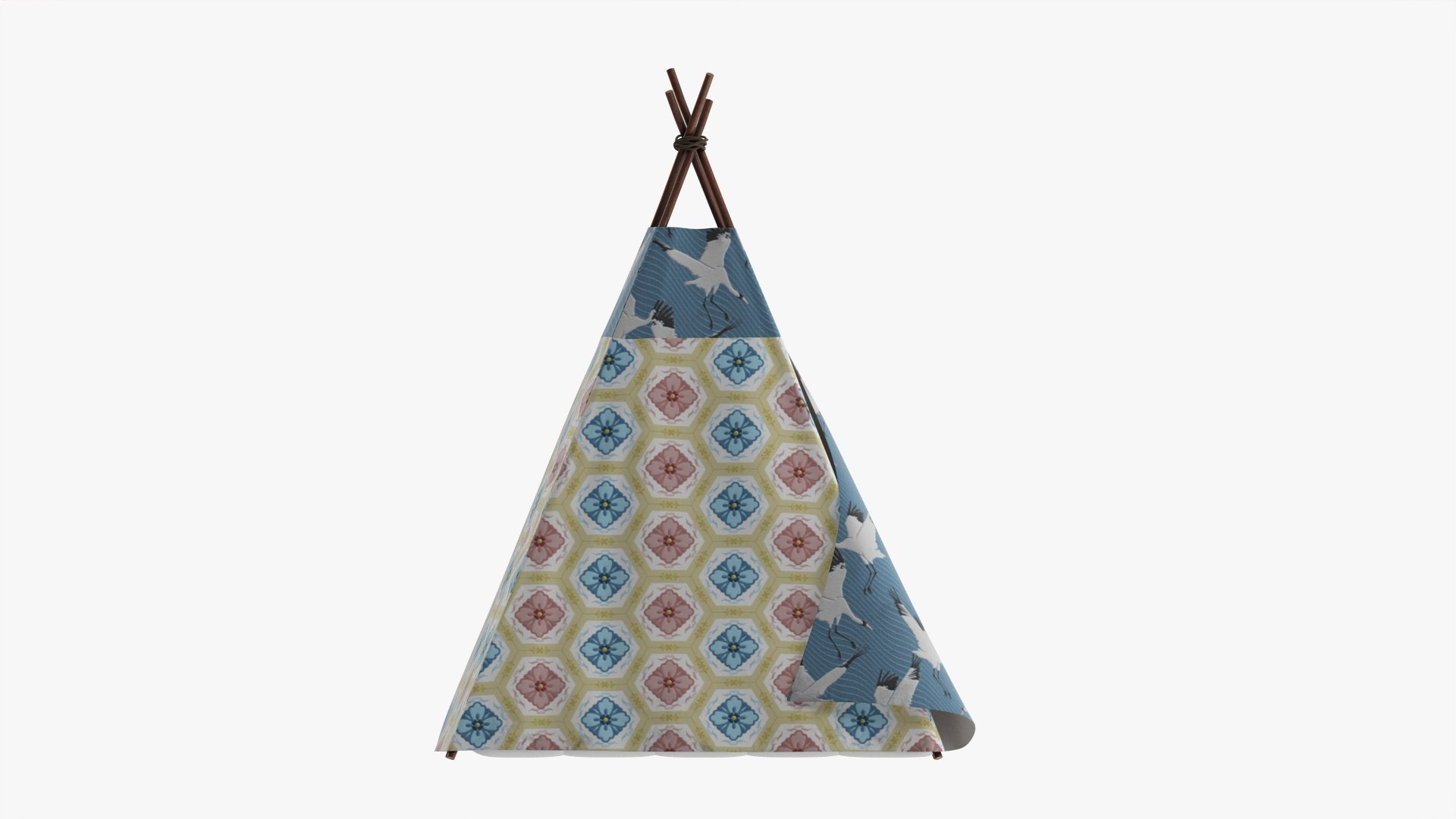 Tent tepee 3D - TurboSquid 1708140