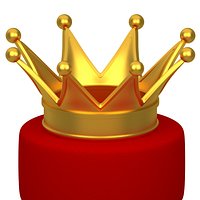 Royal Coronation Gold Crown