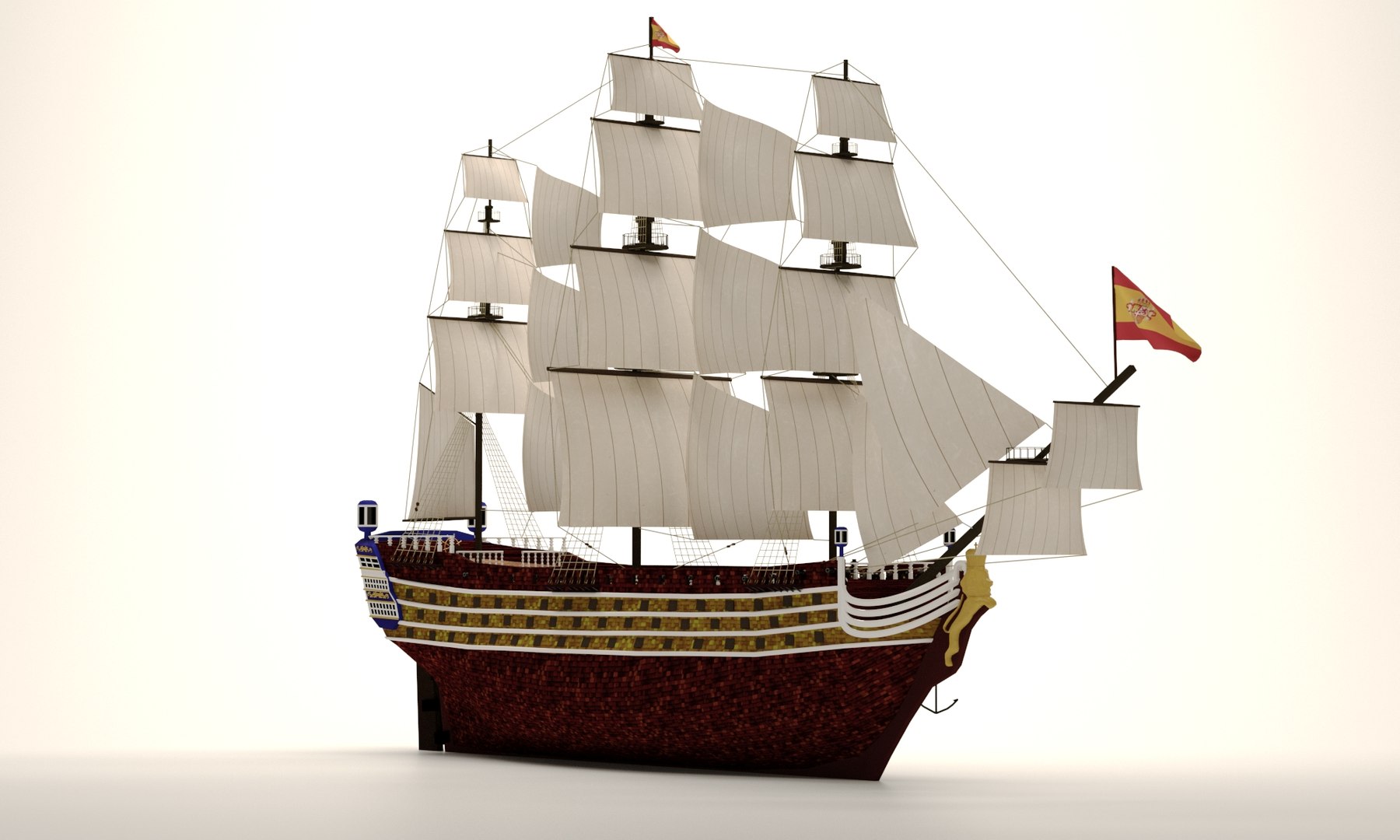 Ship 3D Model - TurboSquid 1932828