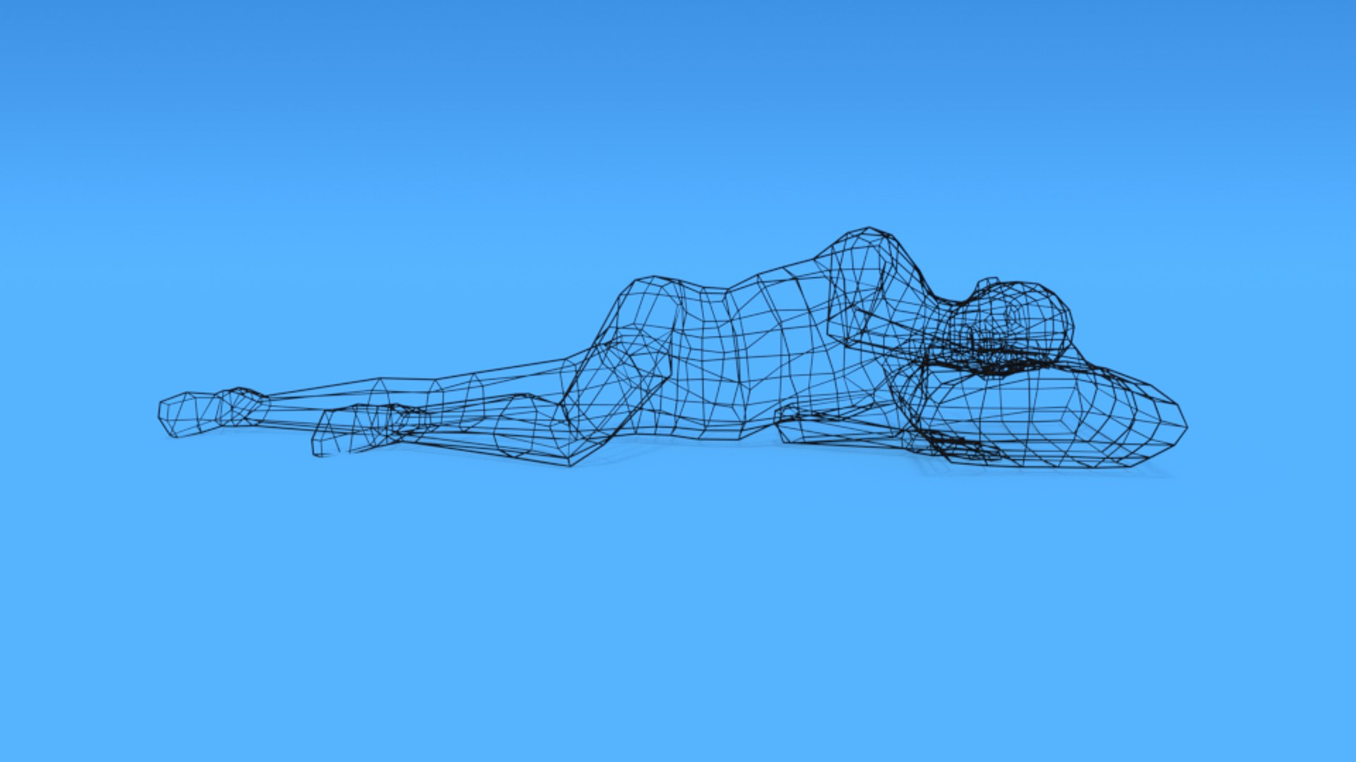 3D kid sleeping model - TurboSquid 1473191