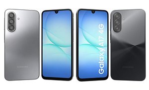Samsung Galaxy A17 5G Gray And Samsung Galaxy A17 4G Black