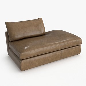 Petite Leather Right Bumper Lavista Smoke