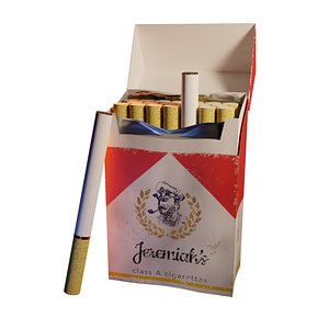 Cigarette Pack - Custom Design Hi Res