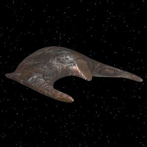 free c4d model space ship