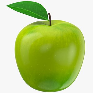 Green Apple 3D model