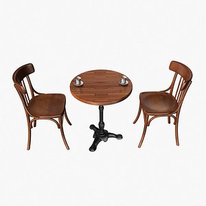 Table And Chair For Cafe 2