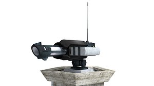 heavy turret 3d 3ds