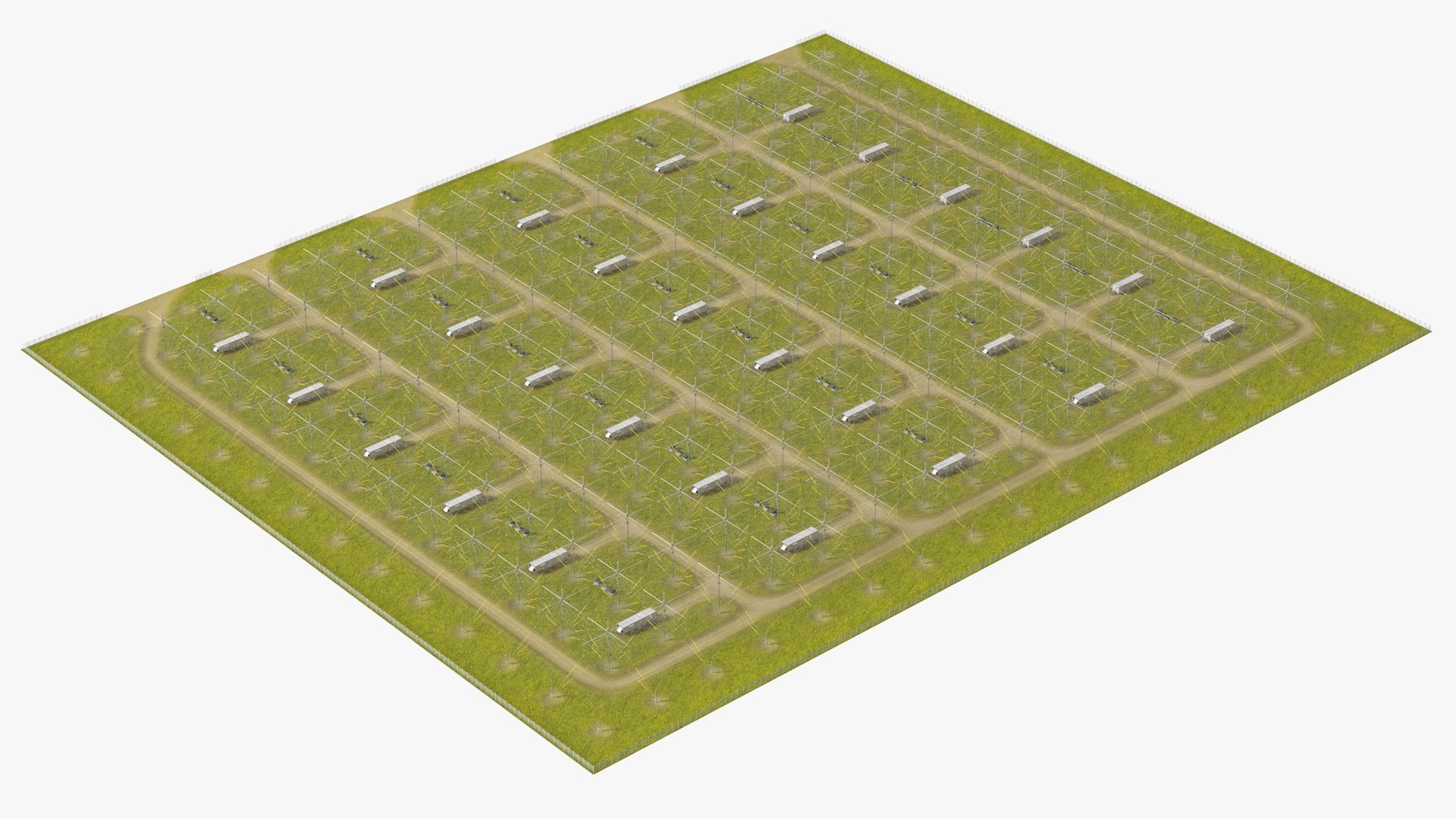 HAARP Ionosphere Research Station 3D model preview