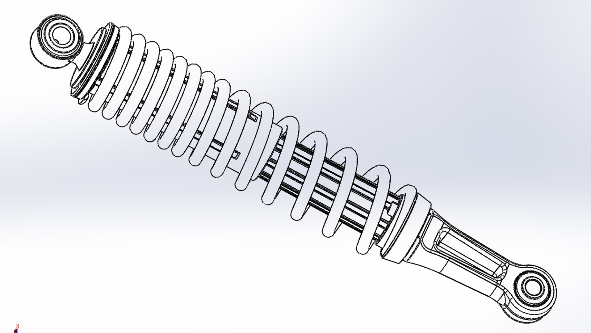 3D Shockabsorber Honda-super Cub-c110 - TurboSquid 1583736