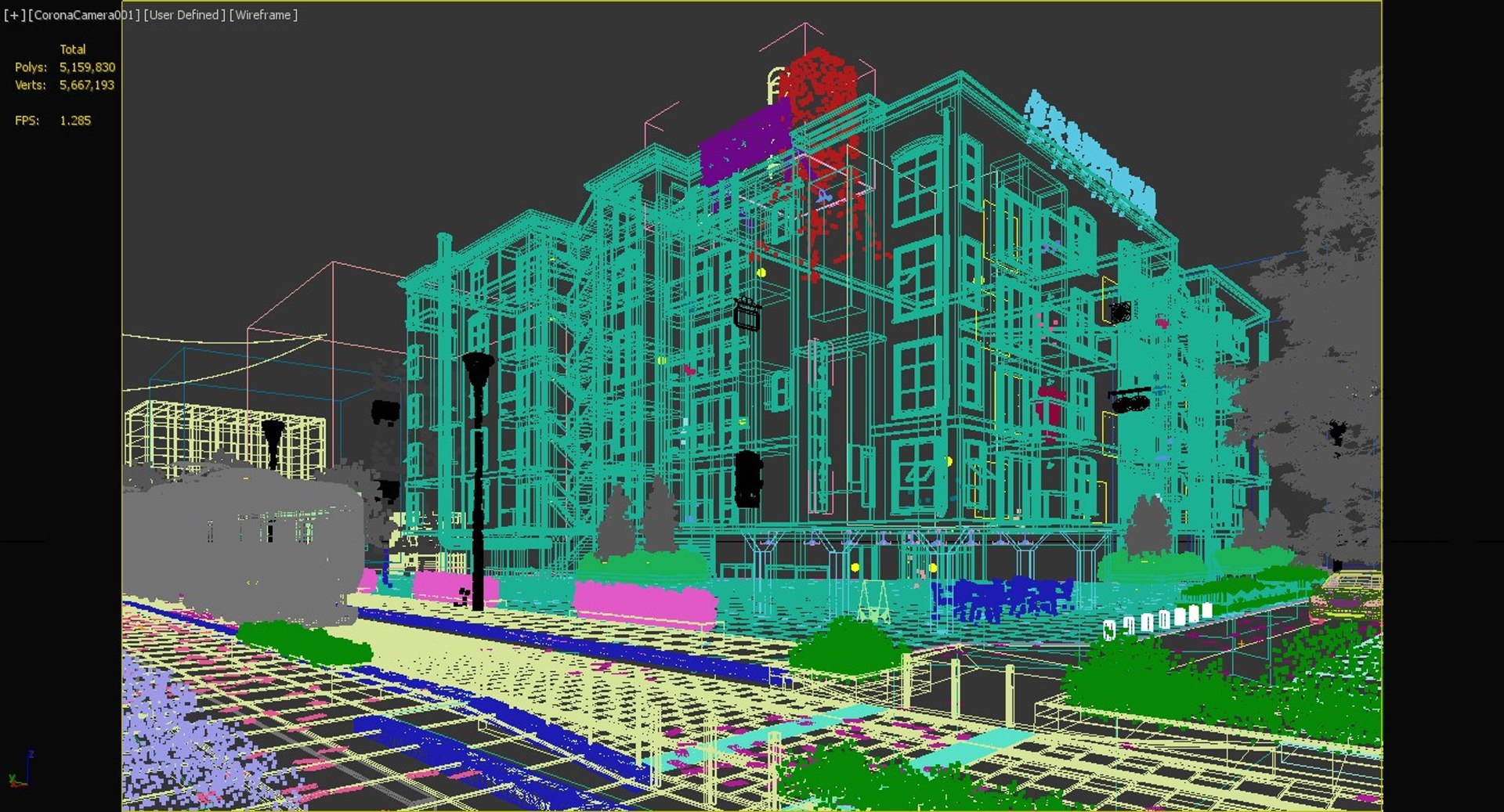 3D Residential Building - TurboSquid 1988785