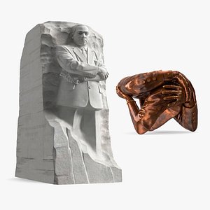 3D model Martin Luther King Memorials Collection
