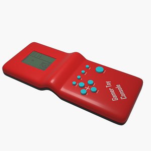 Tetris Retro Console 3D model