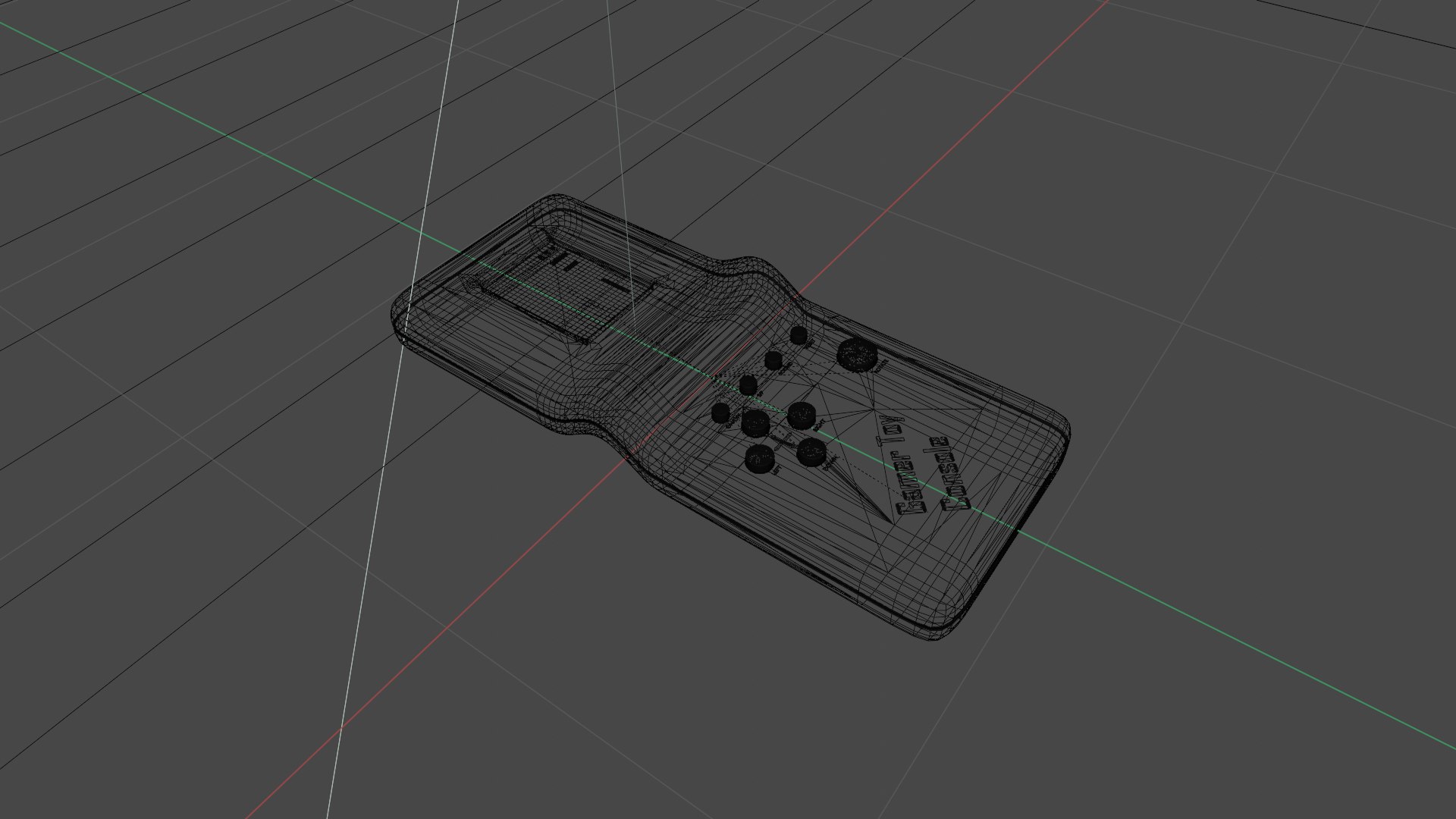 Tetris Retro Console 3D Model - TurboSquid 1977570