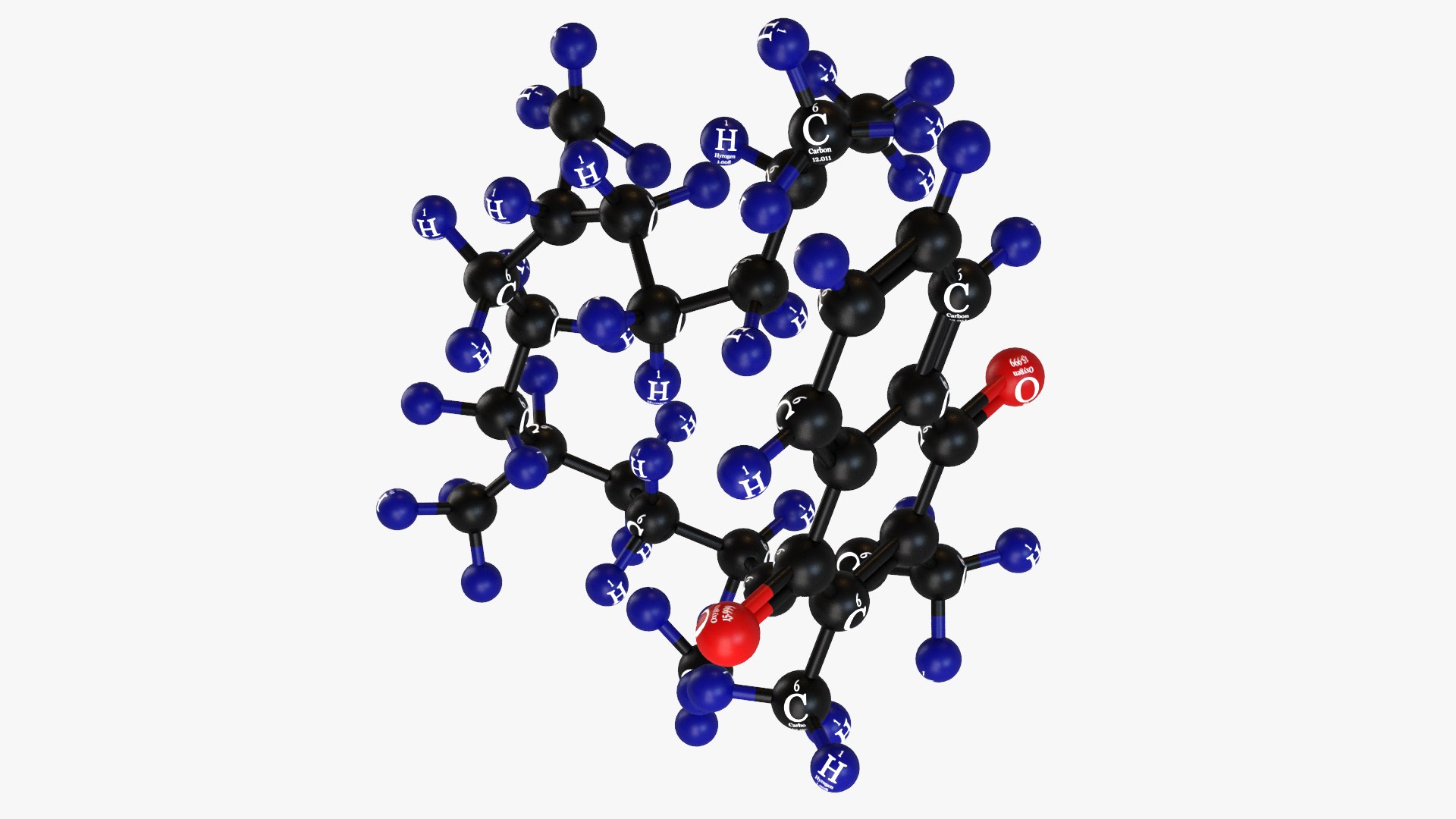 Vitamin K-molecular 3D Model - TurboSquid 1481791
