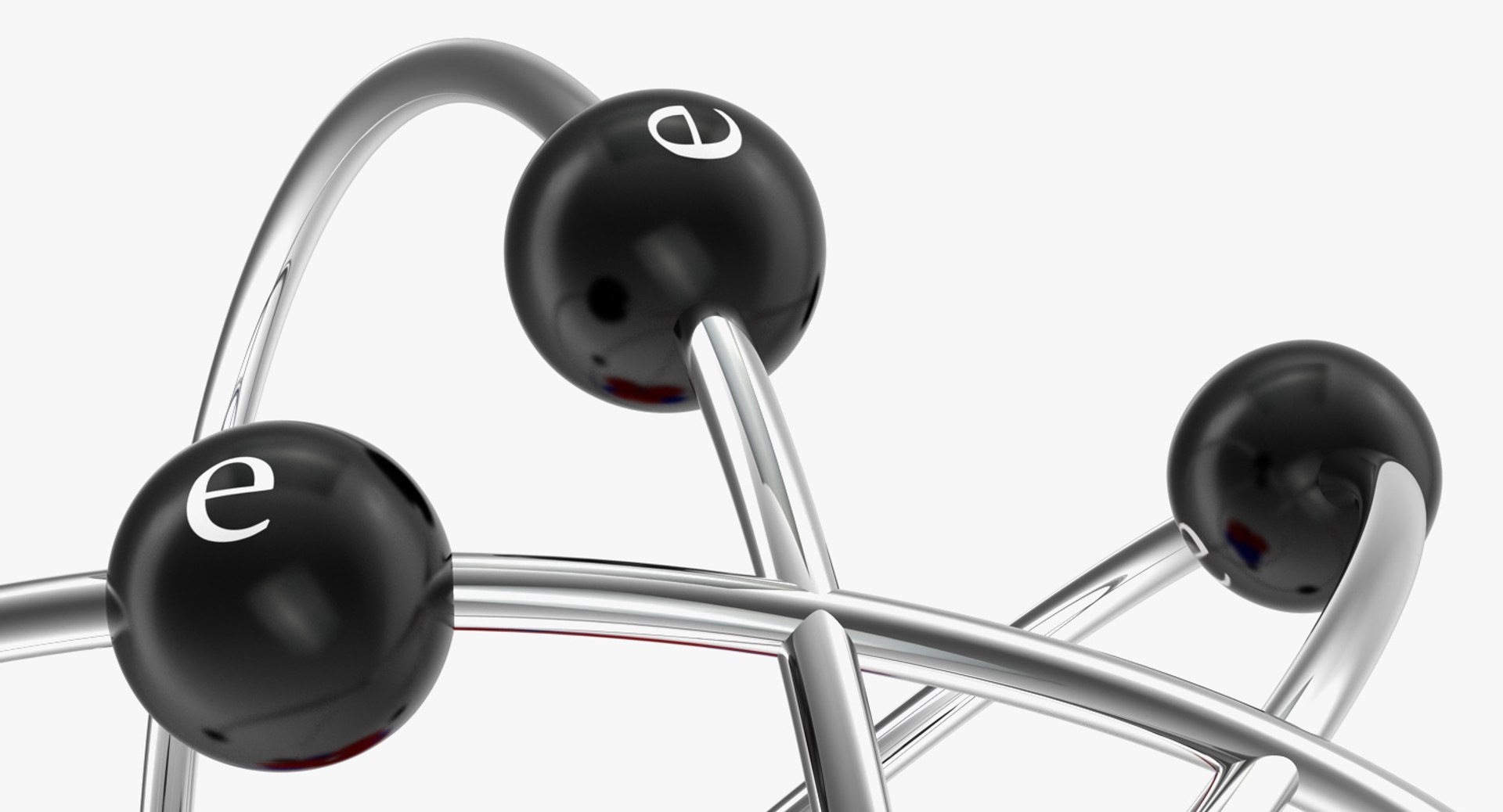 3D Abstract Atom Orbit Model - TurboSquid 1302252