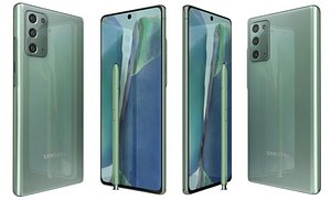 samsung galaxy note 20 3D model
