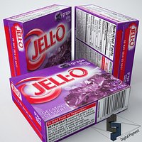 Jell-o Grape Gelatin