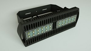 led light bar 3D model