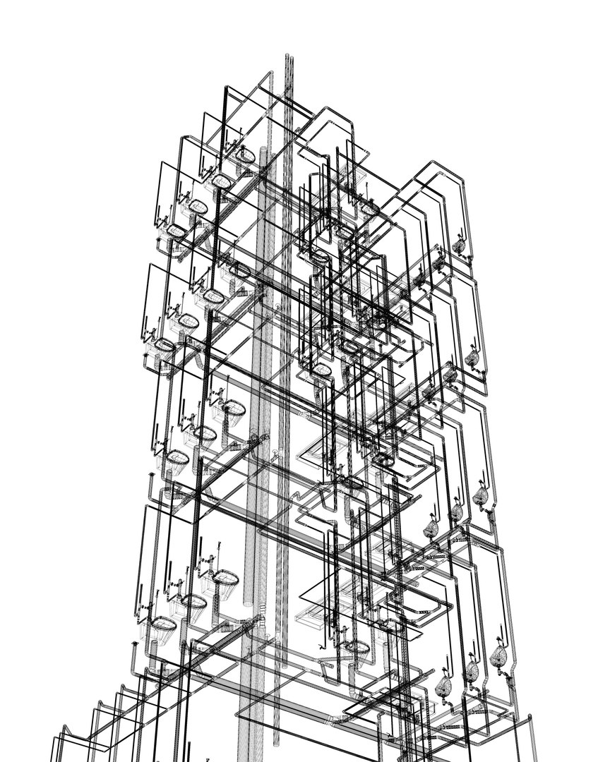 3D Plumbing Model - TurboSquid 1978536