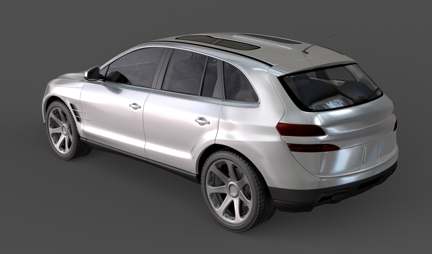 SUV 3D Model - TurboSquid 2224548