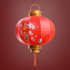 3D model 3D Lantern Paper