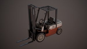 Warehouse Loader Old Low-poly