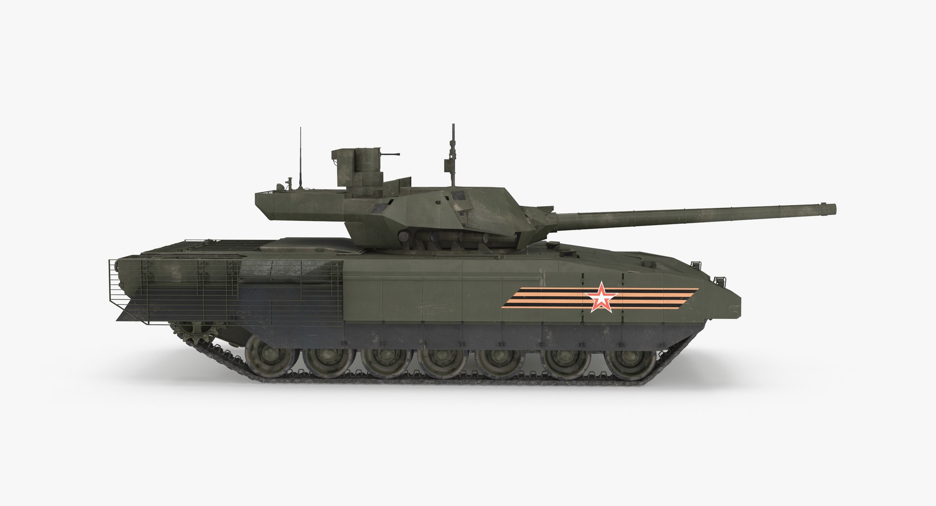 3d t-14 armata green dirt