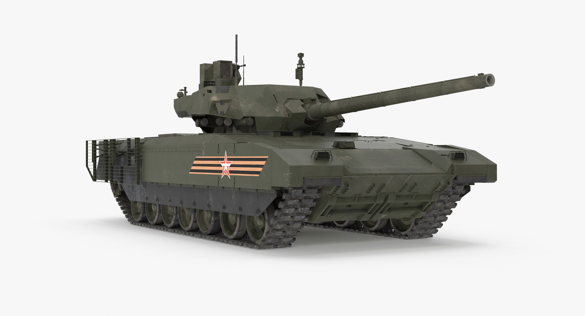 3d t-14 armata green dirt