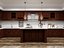 Intérieur de cuisine classique en bois