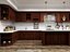 Intérieur de cuisine classique en bois