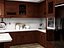 Intérieur de cuisine classique en bois