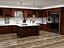 Intérieur de cuisine classique en bois