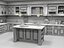 Intérieur de cuisine classique en bois