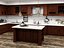 Intérieur de cuisine classique en bois