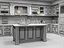Intérieur de cuisine classique en bois