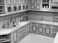 Intérieur de cuisine classique en bois