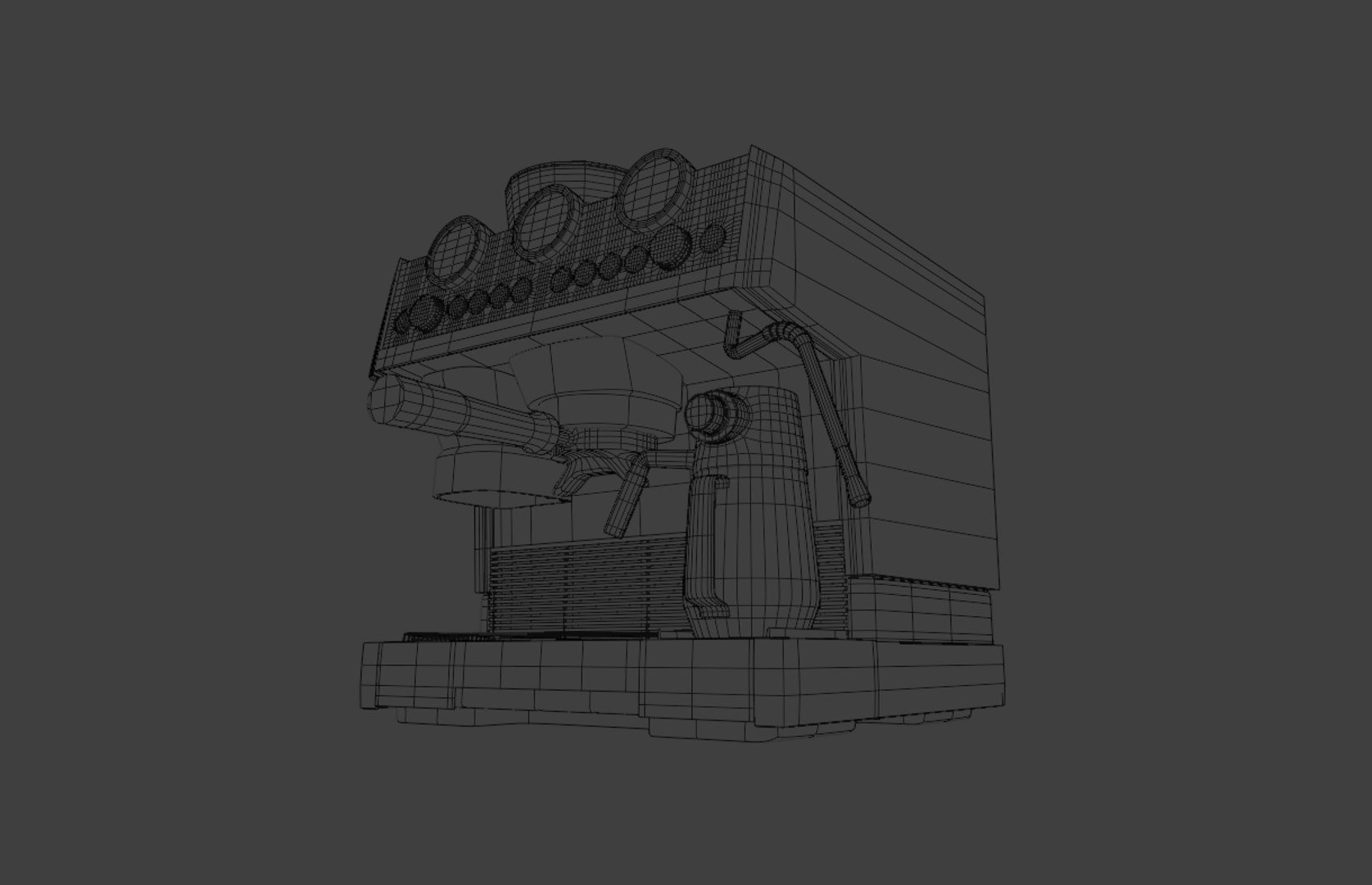 3D Model Espresso Machine - TurboSquid 2271756