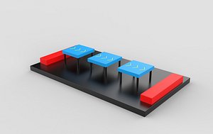 Ninja Courses 10 3D model 3D model