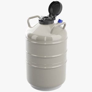 Liquid Nitrogen Container 3D