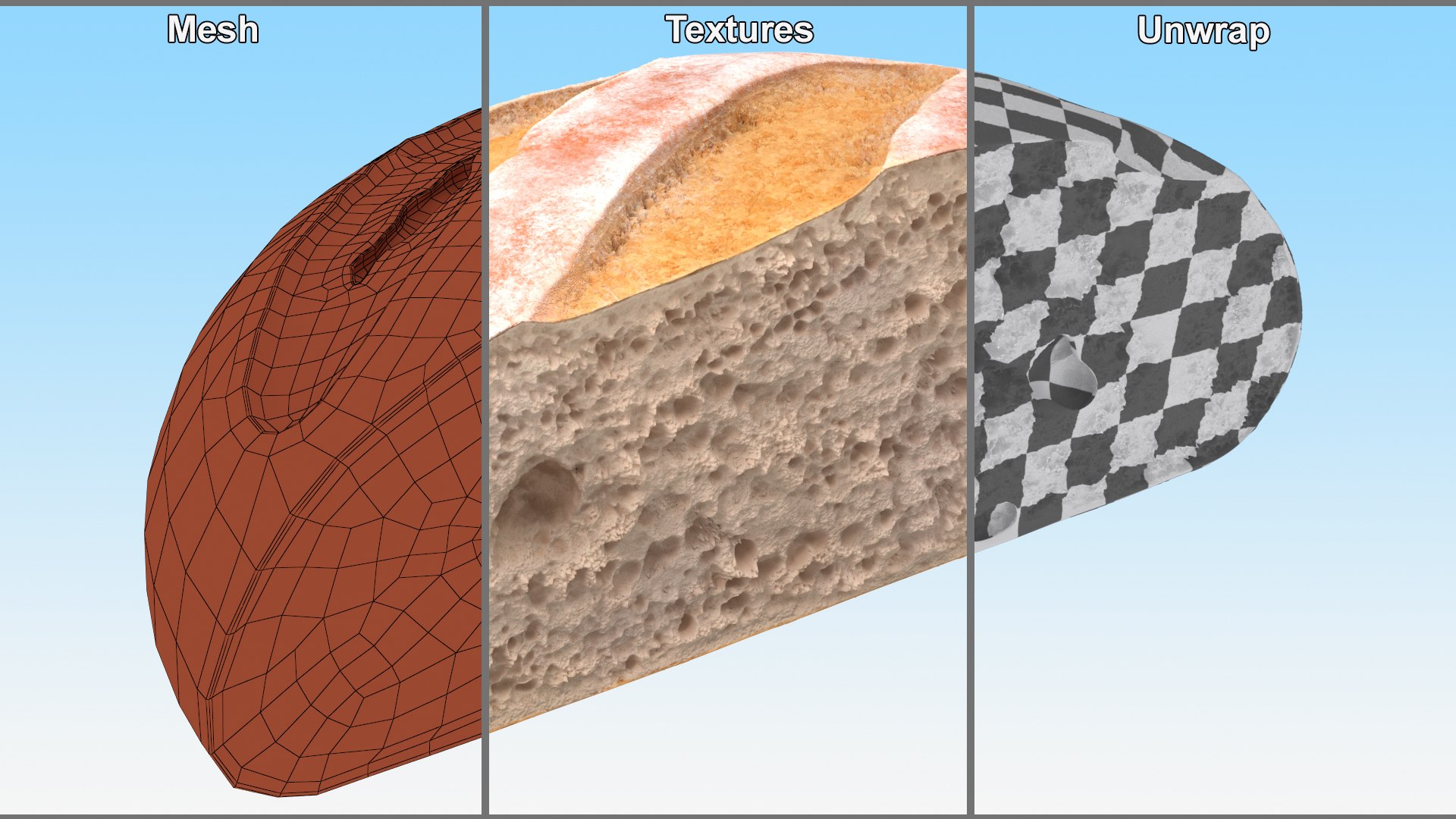 Half Loaf of Bread 3D model https://p.turbosquid.com/ts-thumb/2r/d0EuBf/Ot/halfloafofbread3dmodel009/jpg/1718832185/1920x1080/fit_q87/8d1beaf17f0dc4b762bde5d8d6ef4b870623524e/halfloafofbread3dmodel009.jpg