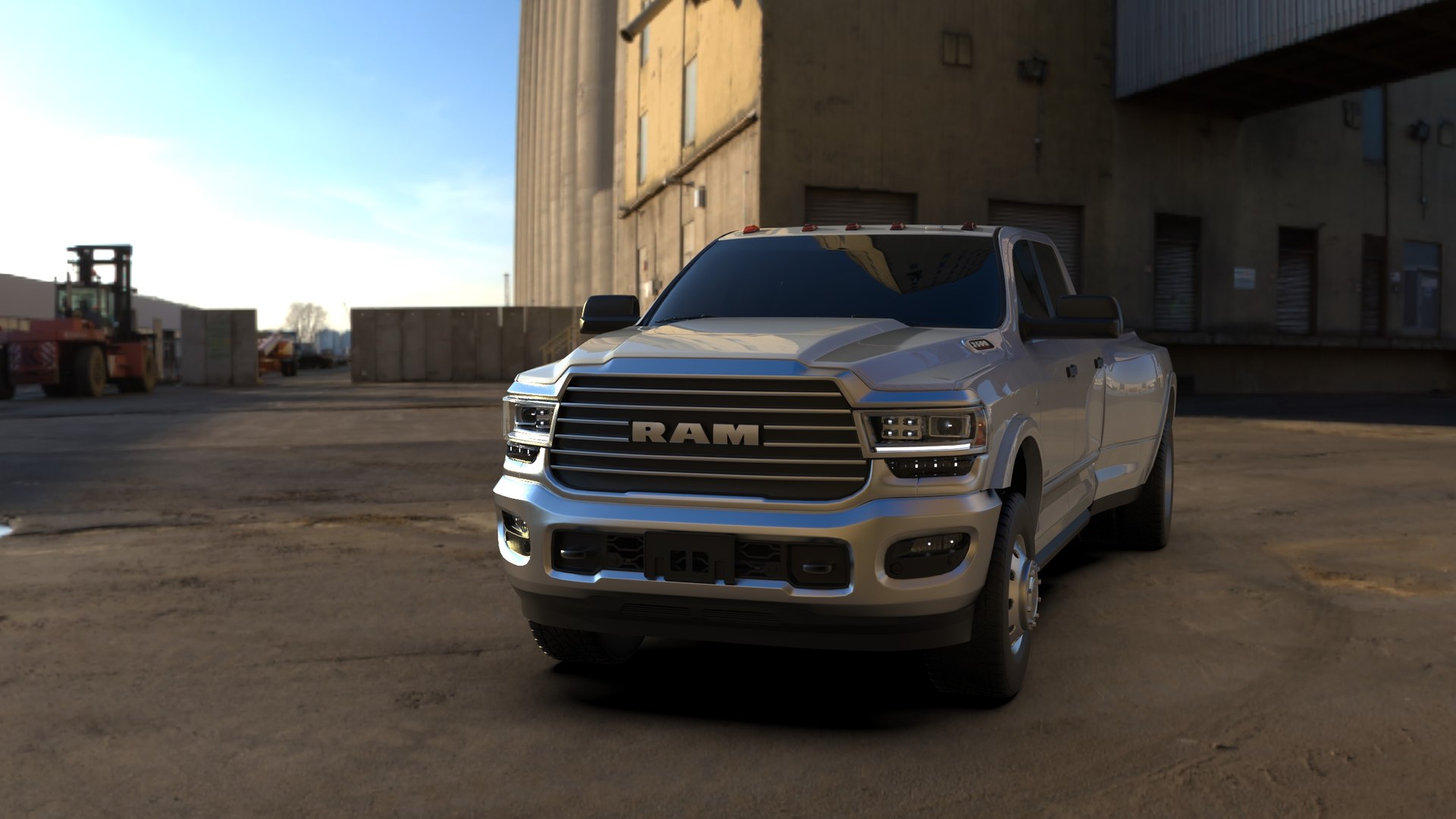 Ram 3500 Limited Dually 2020 3D Model - TurboSquid 1910211