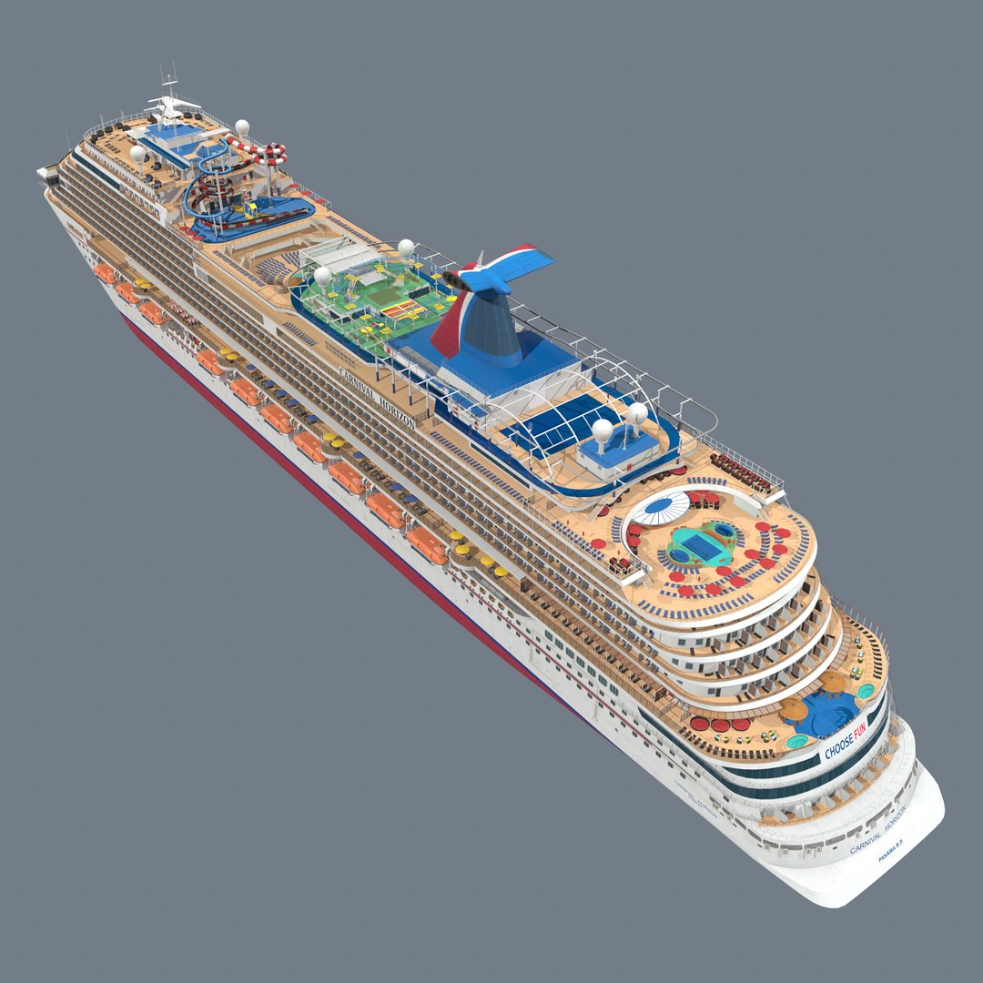 3D Real-time Cruise Ship - TurboSquid 1631040