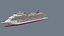 3D real-time cruise ship