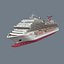 3D real-time cruise ship