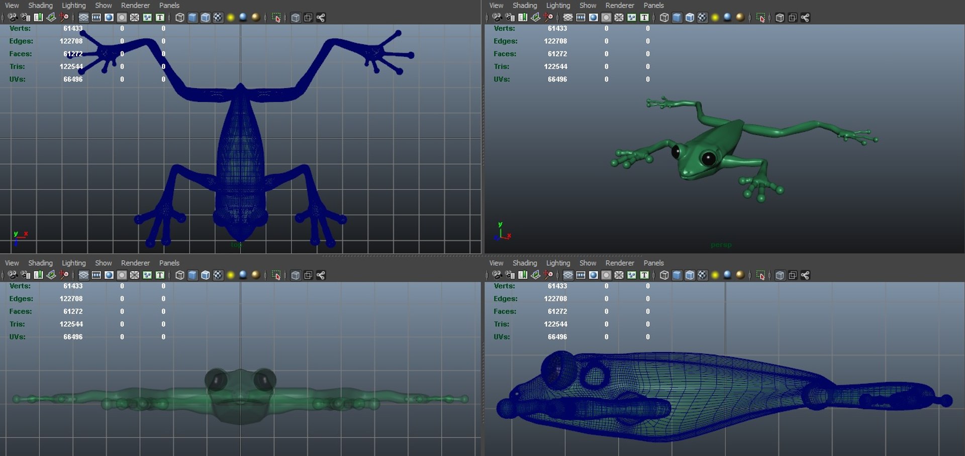 Tree Frog Obj